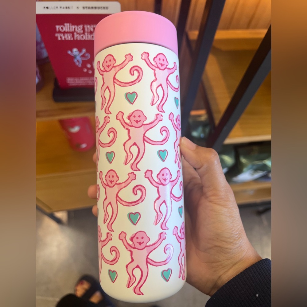 Starbucks X Roller Rabbit Lovely Monkey
Stainless Steel Tumbler